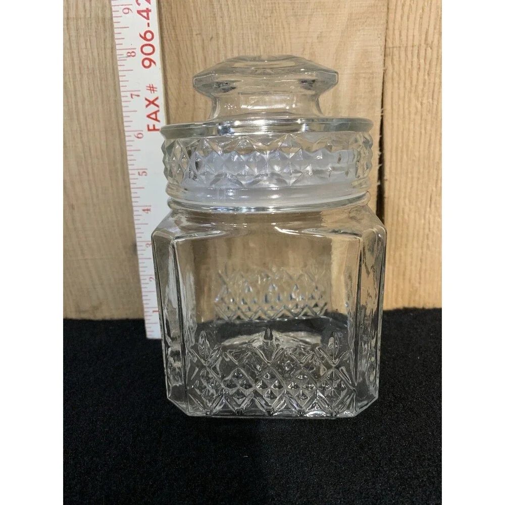 Vintage Koeze's Jar Apothecary Candy Collectible Glass 7.5